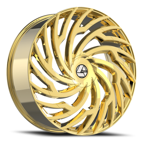 DOORBUSTER PRICING! - Azara Aza-536 Wheel 20x8.5 5x114.3 & 5x120 Nano Gold 35mm | AZA-53620853835NG
