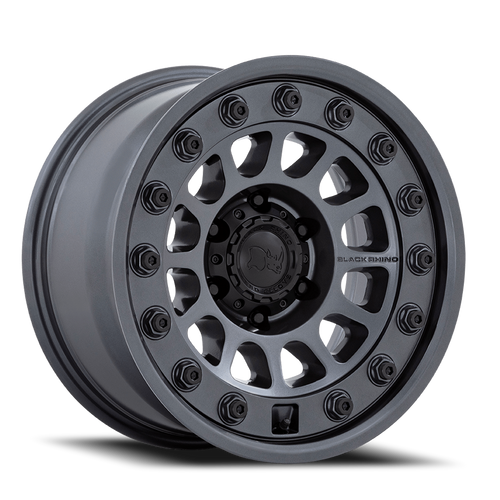 Black Rhino Br012 Outback Wheel 17x8 6x130 Matte Gunmetal 32mm - FREE T-SHIRT INCLUDED! | BR012AX17803832