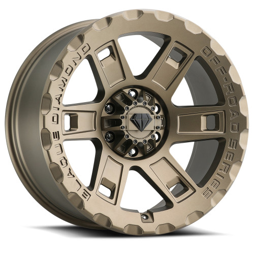 Blaque Diamond Bd-O801 Wheels Rims 17x9 6x139.7 6x135 Matte Bronze 1mm | PR#271