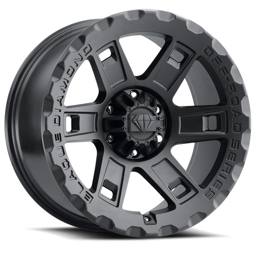 Blaque Diamond Bd-O801 Wheels Rims 18x9 6x139.7 6x135 Matte Textured Black 1mm | PR#291