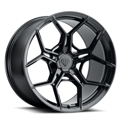 Blaque Diamond F25 Wheels Rims 24x10 5x120 Black 30mm | PW#488