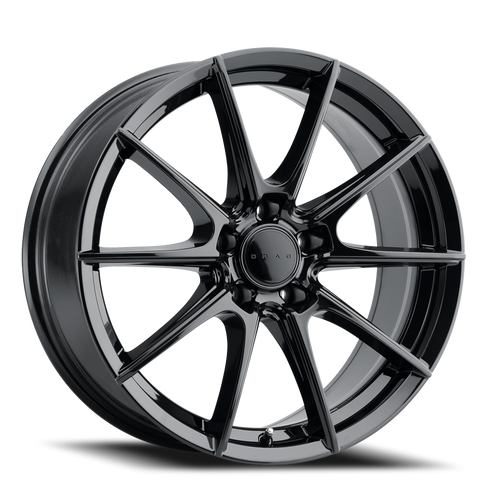 Drag Dr82 Wheel 20x9 5x114.3 Gloss Black 30mm | DR82209063073GB1