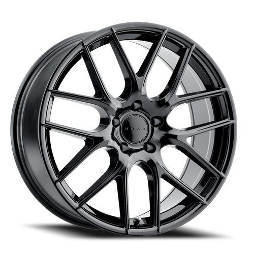 Drag Dr84 Wheel 16x7 5x100 & 5x114.3 Gloss Black 40mm | DR84167054073GB1