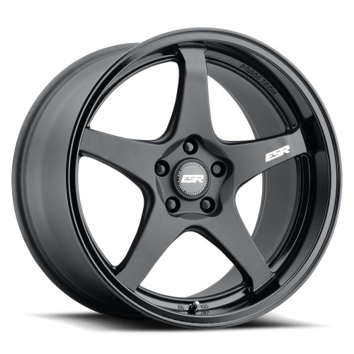 Esr Apx5 Wheels Rims 18x8.5 5x100 Matte Black 35mm | 88550035 APX5CMBLK