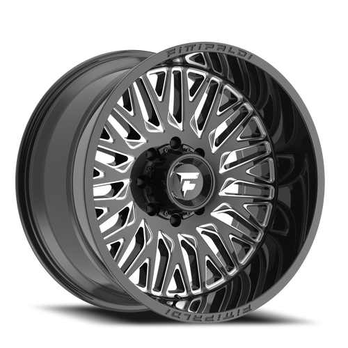Fittipaldi Offroad Fa07Bm Wheel 20x12 5x127 Gloss Black Milled -44mm | FA07-201252739N44BM