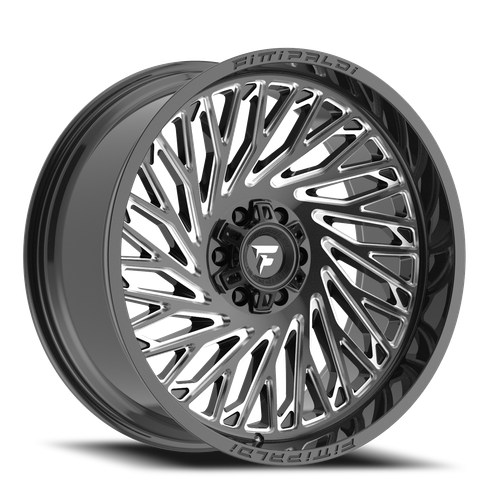 Fittipaldi Offroad Fa15Bm Wheel 22x10 6x135 & 6x139.7 Gloss Black Milled -19mm | FA15-221063539N19BM
