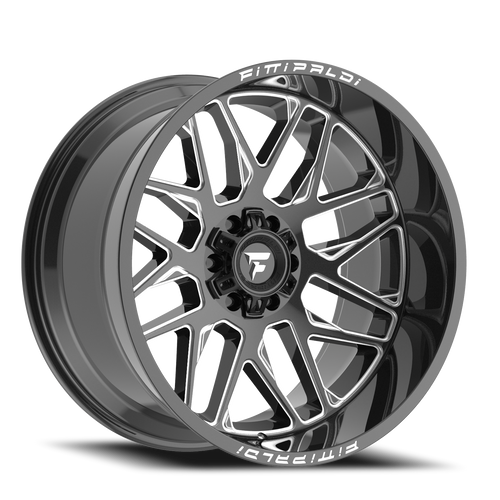 Fittipaldi Offroad Fa19Bm Wheel 20x10 6x135 & 6x139.7 Gloss Black Milled -19mm | FA19-201063539N19BM