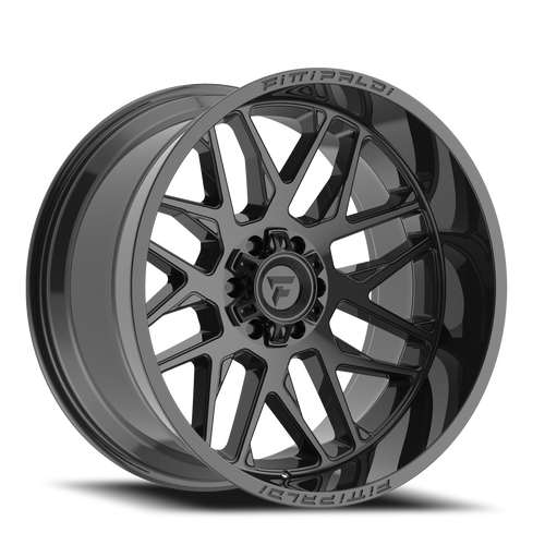 Fittipaldi Offroad Fa19B Wheel 22x12 6x135 & 6x139.7 Gloss Black -44mm | FA19-221263539N44B