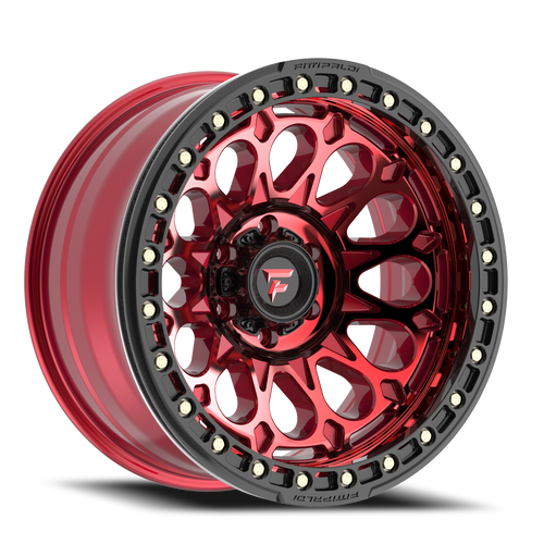 Fittipaldi Offroad Fb153R Wheel 17x9 5x139.7 Metallic Red w/ Red Tint -15mm | FB153-17905127N15R