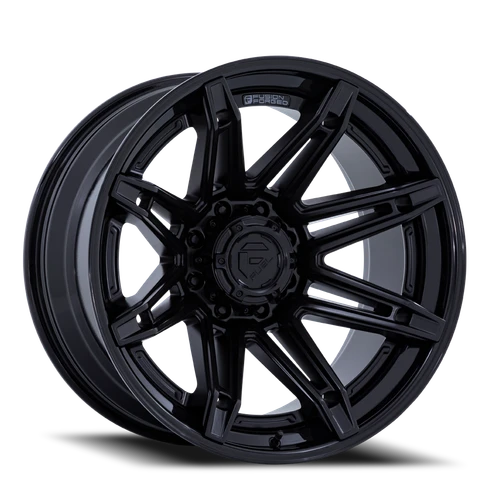 Fuel Fc401 Brawl Wheel 24x12 8x165.1 Matte Black With Gloss Black Lip -44mm - MINIMUM PURCHASE OF 4 WHEELS - FREE T-SHIRT INCLUDED! | FC401MX24128044N