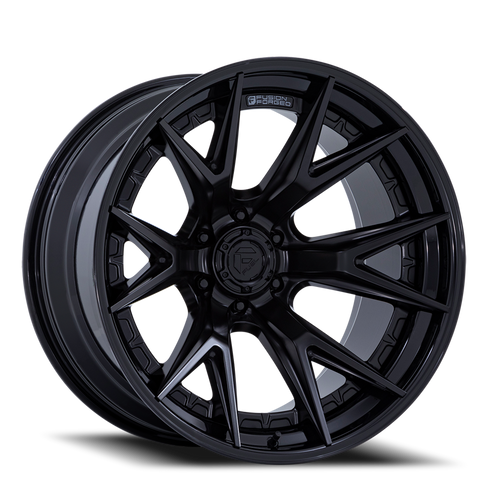 Fuel Fc402 Catalyst Wheel 20x10 6x135 Matte Black With Gloss Black Lip -18mm - FREE T-SHIRT INCLUDED! | FC402MX20106318N