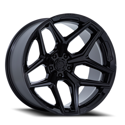 Fuel Flux Wheel 17x9 5x127 Gloss Black -12mm - FREE T-SHIRT INCLUDED! | FC854BX17905012N