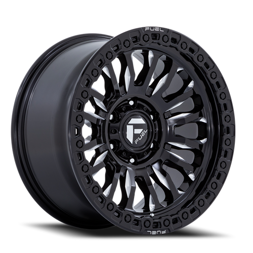 Fuel Fc857 Rincon Wheel 20x9 8x180 Gloss Black Milled 20mm - FREE T-SHIRT INCLUDED! | FC857BE20908820