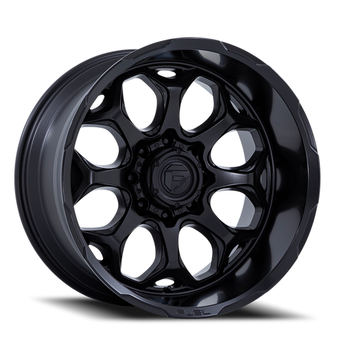 Fuel Fc862 Scepter Wheel 20x10 6x139.7 Black -18mm | FC862MX20106818N