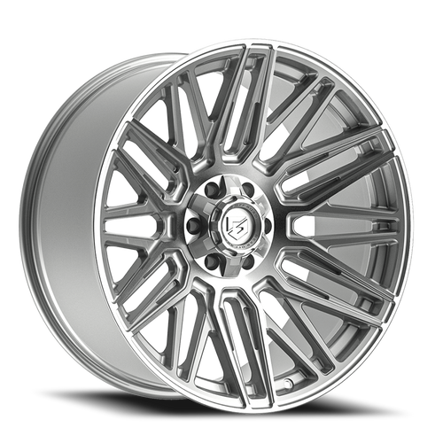 DOORBUSTER PRICING! - Gear Off Road 770Bs Wheel 20x10 8x165.1 Brushed Silver -19mm | 770BS-2108119