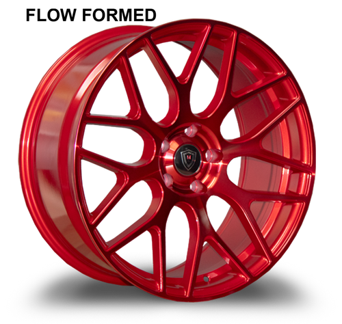 Marquee M6981 Wheels Rims 20x9 5x4.5 (5x114.3) Candy Red 32mm | 6981209511432CR