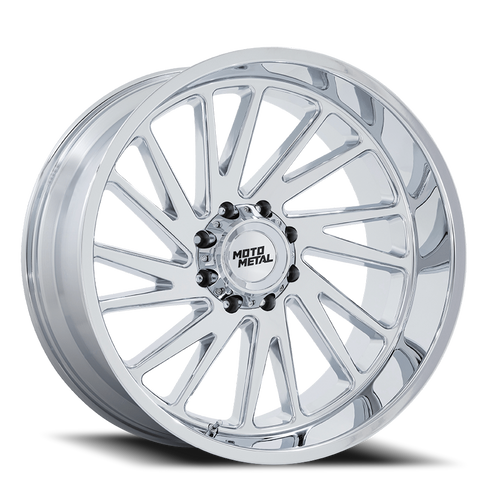 Moto Metal Mo811 Combat Wheel 22x10 8x170 Chrome -18mm - FREE T-SHIRT INCLUDED! | MO811PX22108718N
