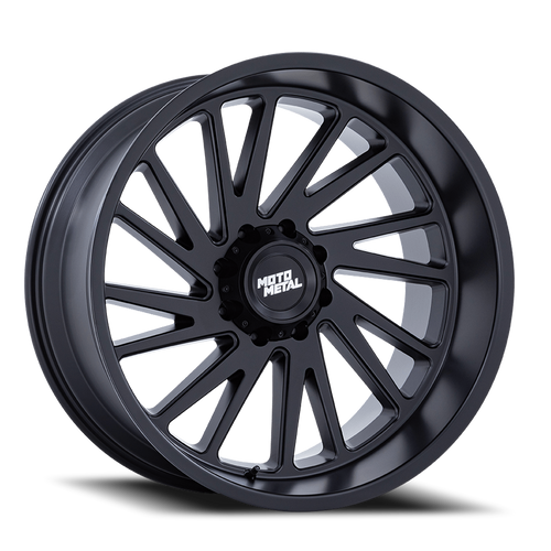 Moto Metal Mo811 Combat Wheel 24x12 8x180 Matte Black -44mm - MINIMUM PURCHASE OF 4 WHEELS - FREE T-SHIRT INCLUDED! | MO811MX24128844N