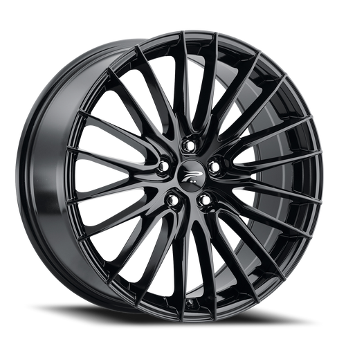 Platinum 465Bk Reprisal Wheel 17x8 5x120 Gloss Black 35mm | 465-7812BK+35