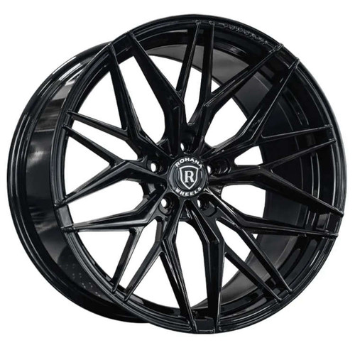 Rohana Rfx17 Wheels Rims 20x11 5x120 Black 35mm | RFX1720115120GB35