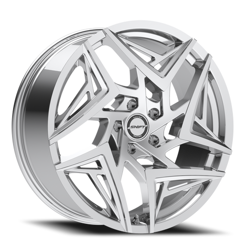DOORBUSTER PRICING! - Shift H36 Valve Wheel 18x8.5 5x112 Chrome 35mm - FREE T-SHIRT INCLUDED! | H3688551235C