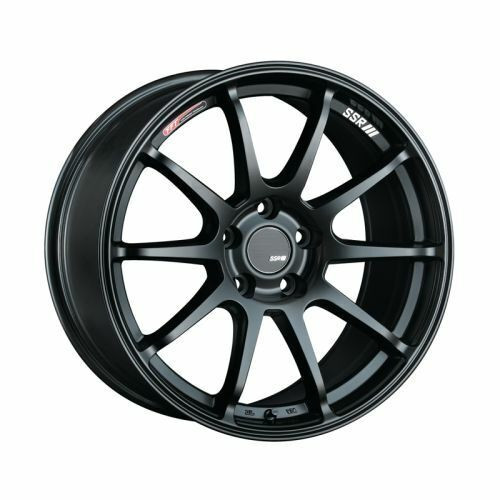 SSR Gtv02 Wheels Rims 18x9 5x4.5 (5x114.3) Black 45mm | T518900+4505GMB