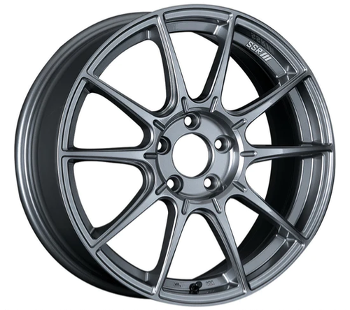 SSR Gtx01 Wheels Rims 18x8.5 5x100 Dark Silver 44mm | XA18850+4405CDK