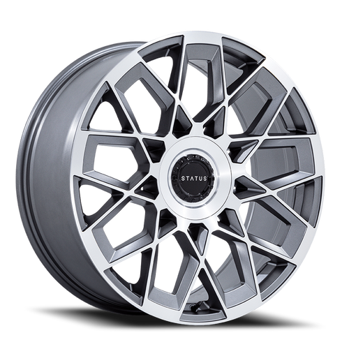 Status St005 Matrix Wheel 24x10 6x135 & 6x139.7 Anthracite 30mm - MINIMUM PURCHASE OF 4 WHEELS | ST005AD24106630