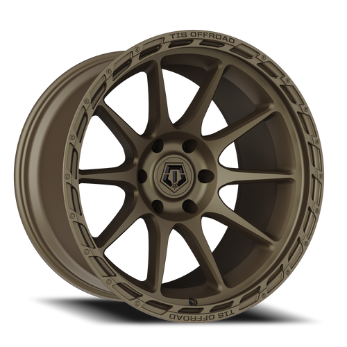 DOORBUSTER PRICING! - Tis 563Bz Wheel 20x9 6x139.7 Bright Satin Bronze 18mm - FREE T-SHIRT INCLUDED! | 563BZ-2098318