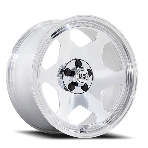 Us Mags Uc144 Obs Wheel 22x10.5 5x127 Polished 12mm - FREE T-SHIRT INCLUDED! | UC144HX22055012
