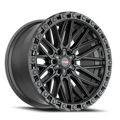 DOORBUSTER PRICING! - Vortek Vrt-608 Wheel 18x9 6x135 & 6x139.7 Matte Black -12mm | 60818957-12MB