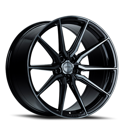 Vossen Hf3 Wheel 22x10.5 5x112 Tinted Gloss Black 30mm - FREE T-SHIRT INCLUDED! | HF3-2M43