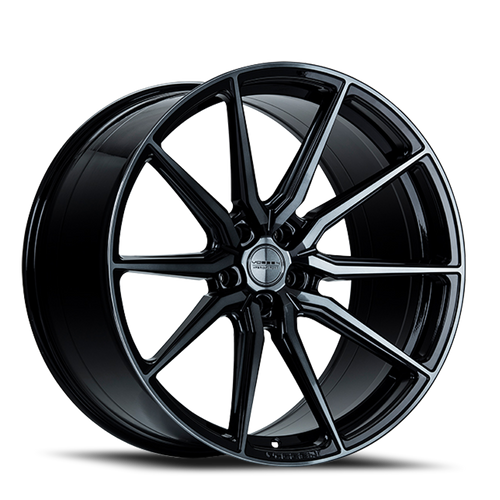 Vossen Hf3 Wheel 22x10.5 5x130 Tinted Gloss Black 20mm - FREE T-SHIRT INCLUDED! | HF3-2P40