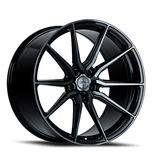 Vossen Hf3 Wheel 24x10 5x130 Tinted Gloss Black 15mm - FREE T-SHIRT INCLUDED! | HF3-4P50-15