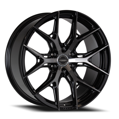 Vossen Hf64 Wheel 17x9 6x139.7 Tinted Gloss Black 0mm - FREE T-SHIRT INCLUDED! | HF64-7G73