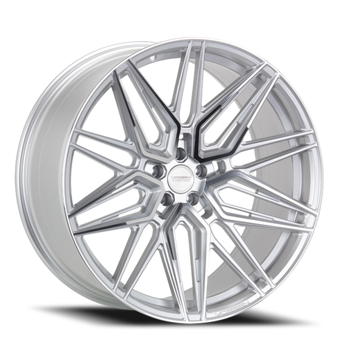 Vossen Hf7 Wheel 22x10.5 5x112 Silver Polished 25mm - FREE T-SHIRT INCLUDED! | HF7-2M46