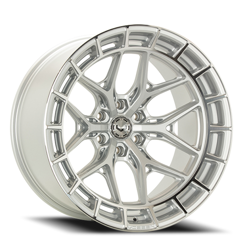 Vossen Hfx1 Wheel 24x10 6x139.7 Silver Polished 25mm - FREE T-SHIRT INCLUDED! | HFX1-4G45