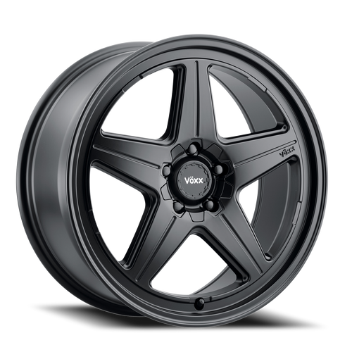 DOORBUSTER PRICING! - Vöxx Nesso Wheel 17x7.5 5x108 & 5x114.3 Matte Black 40mm | NES 775-5008-40 MB