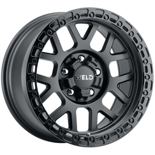 WELD Off-Road Cinch Wheels Rims 20x10 5x127 (5x5) 5x5.5 (5x139.7) Black Black Ring -18mm | W10400057476