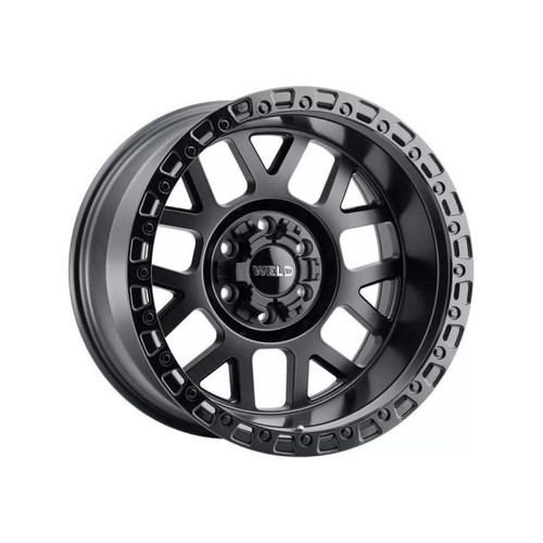 WELD Off-Road Cinch Wheels Rims 20x10 6x135 6x5.5 (6x139.7) Black Black Ring -18mm | W10400098476