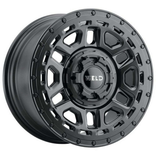 WELD Off-Road Crux Wheels Rims 22x10 5x127 (5x5) 5x5.5 (5x139.7) Black -18mm | W11920057475