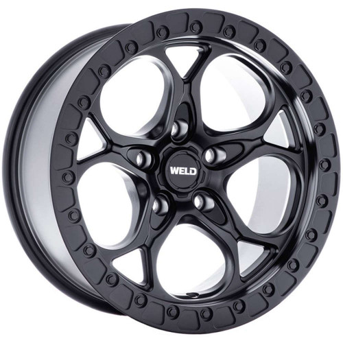 WELD Off-Road Ledge 5 Wheels Rims 20x10 5x127 (5x5) Black Black Ring -18mm | W10800075475