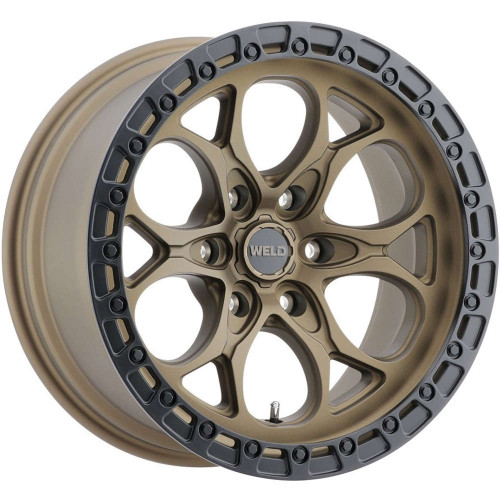 WELD Off-Road Ledge 6 Wheels Rims 17x9 6x5.5 (6x139.7) Bronze Black Ring 0mm | W10679084500