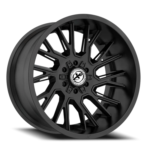 DOORBUSTER PRICING! - Xf Off-Road Xf-230 Wheel 18x9 5x127 & 5x139.7 Satin Black 12mm | XF-23018904312SB