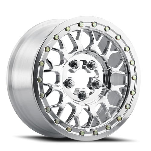Vision Storm 346 Atv Utv Wheel 15x6 4x136 Polished 51mm | 346BL156136P55M8