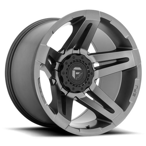 Fuel D764 Sfj Wheel 20x10 6x135 & 6x139.7 Matte Gunmetal -18mm - FREE T-SHIRT INCLUDED! | D76420009847