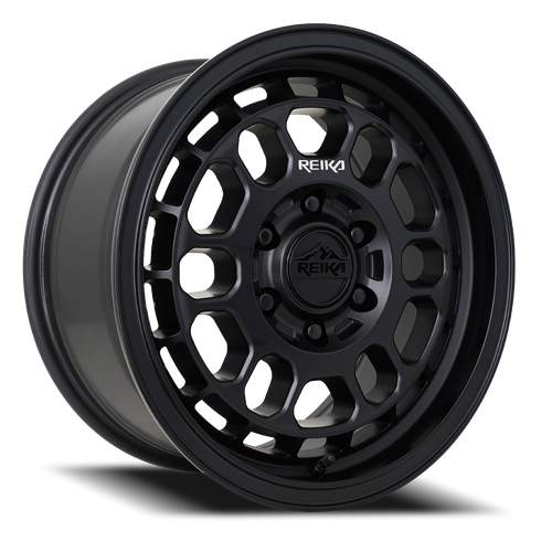 DOORBUSTER PRICING! - Reika R35V - Rambler Van Wheel 17x8 6x130 Satin Black 35mm - FREE T-SHIRT INCLUDED! | R35780356303