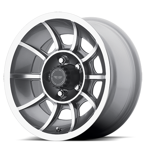 American Racing Vn47 Vector Wheel 15x8.5 5x120.65 Anthracite With Machined Face 6mm | VN4758561