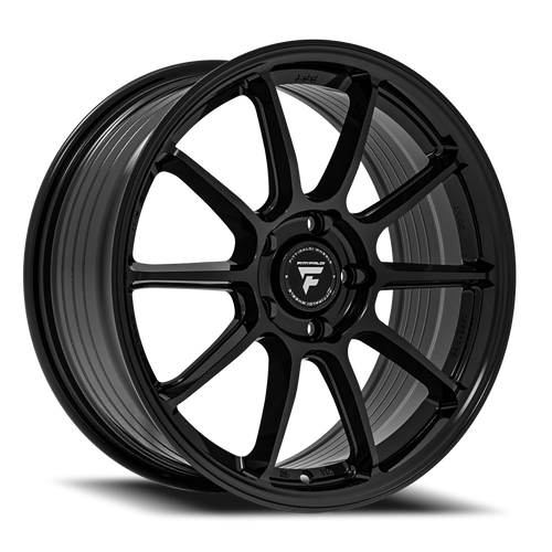 Fittipaldi Fs366 Wheel 18x8 5x114.3 Gloss Black 35mm | FS366-18805114P35B