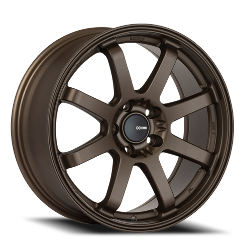 Enkei Vanquish Wheel 17x9 5x114.3 Matte Bronze 40mm - FREE T-SHIRT INCLUDED! | 546-790-6540ZP